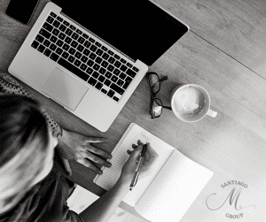 Woman Writing To Do List