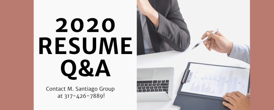 2020 Commonly Asked Resume Questions & Answers